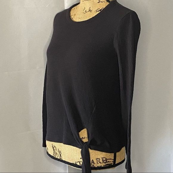 MADEWELL Long Sleeve Side-Tie Top Size Small - Picture 5 of 7